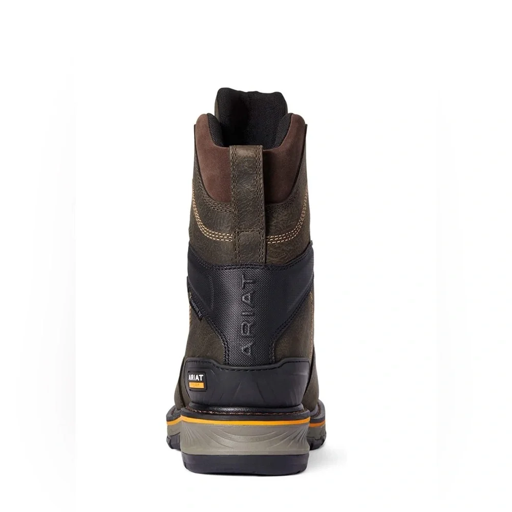 NWT Ariat Mens CSA Glacier Grip 8-Inch Waterproof Composite Toe Work Boot sz 7.5